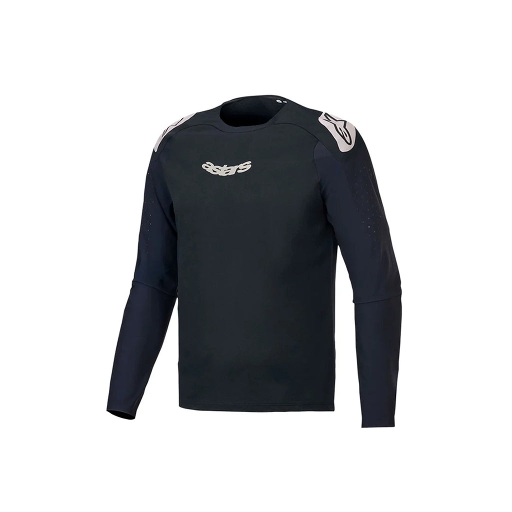 Jersey A-Aria Polartec Elite Negro - Manga Larga