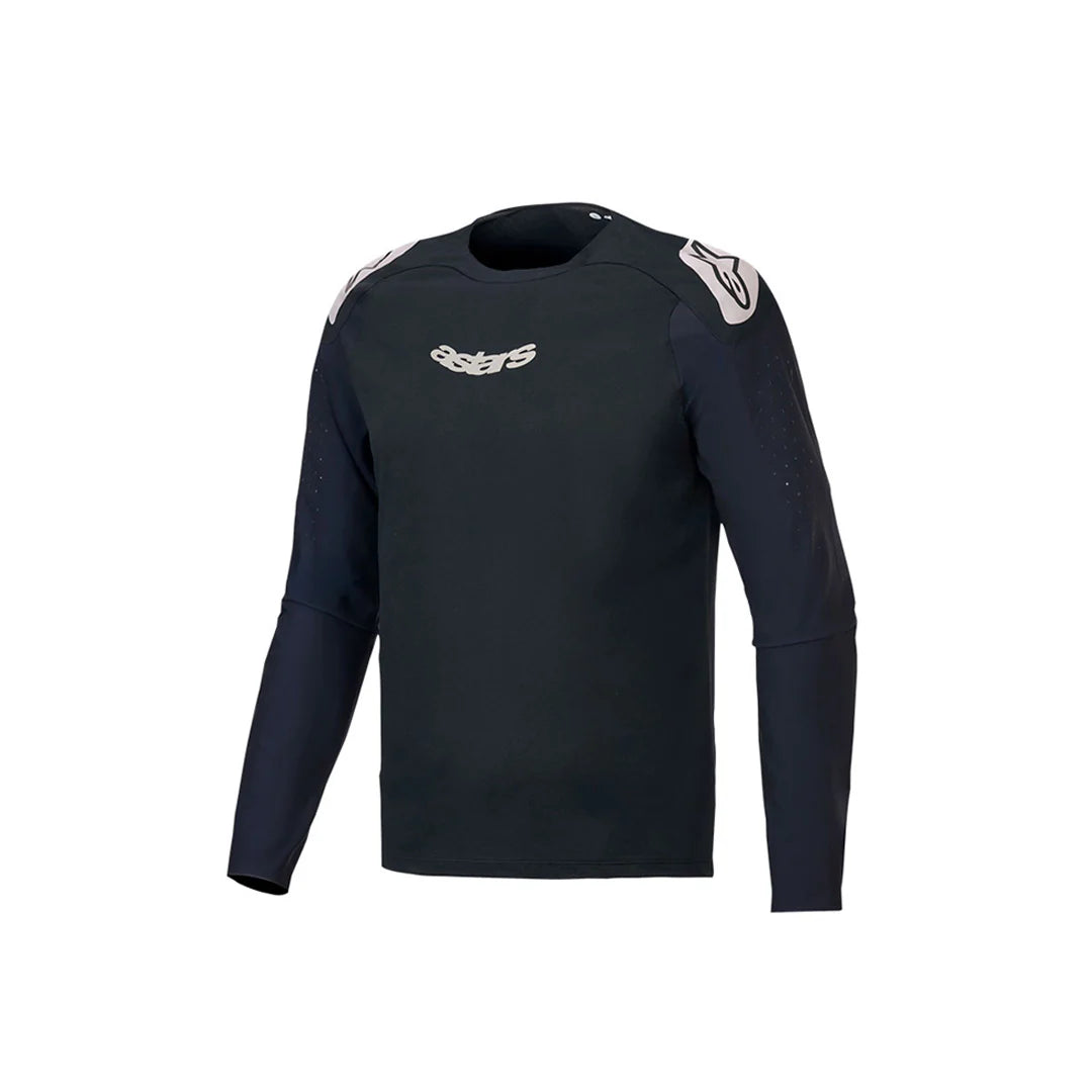 Jersey A-Aria Polartec Elite Negro - Manga Larga