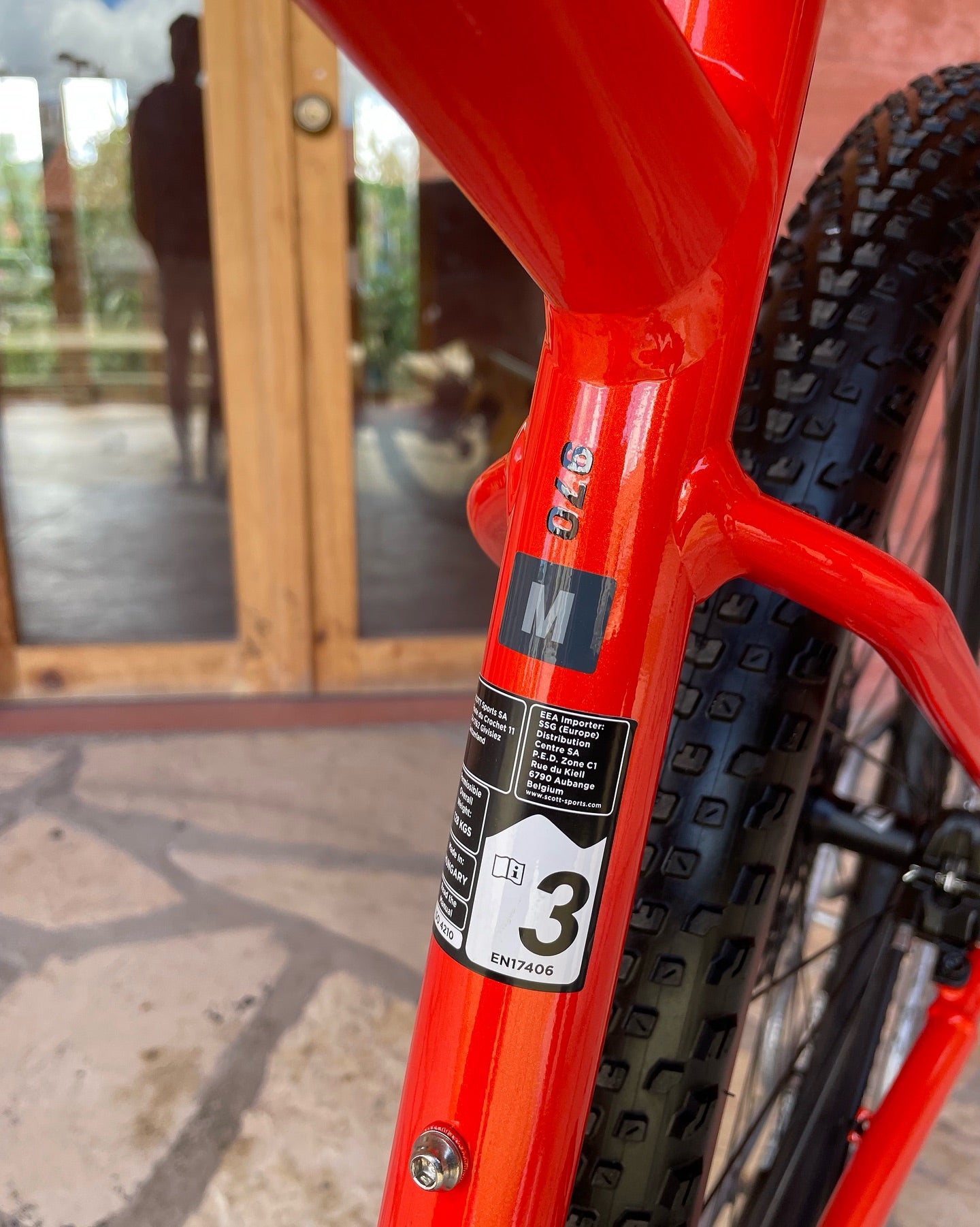 BICICLETA SCOTT SCALE 970 ROJA 2024