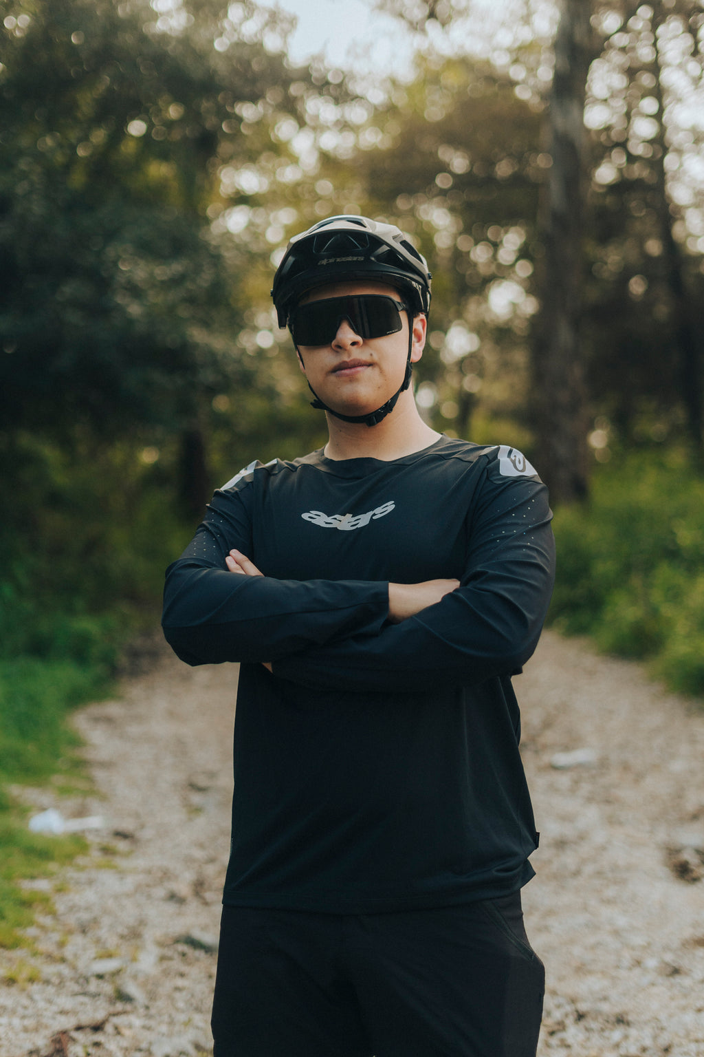 Jersey A-Aria Polartec Elite Negro - Manga Larga