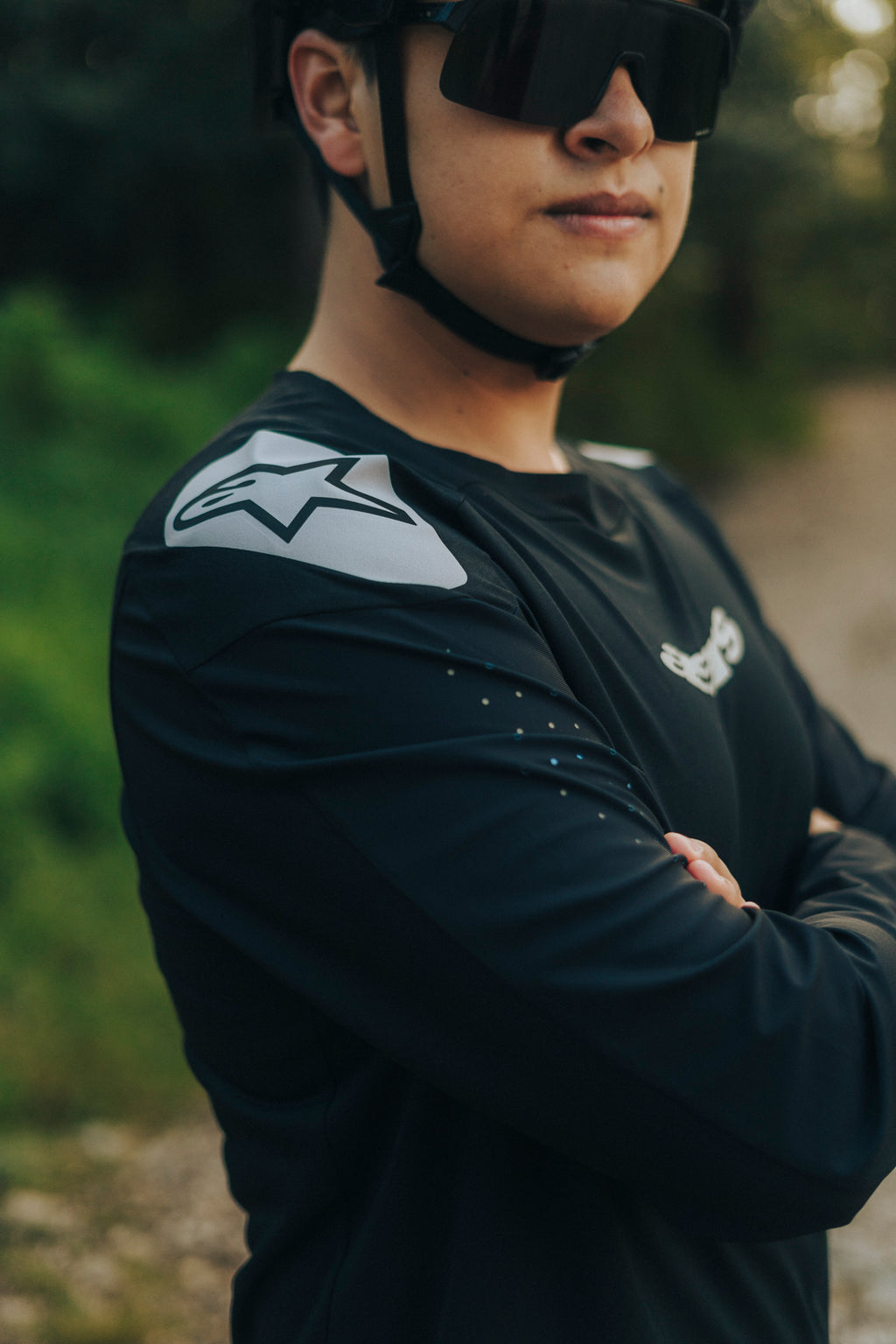 Jersey A-Aria Polartec Elite Negro - Manga Larga