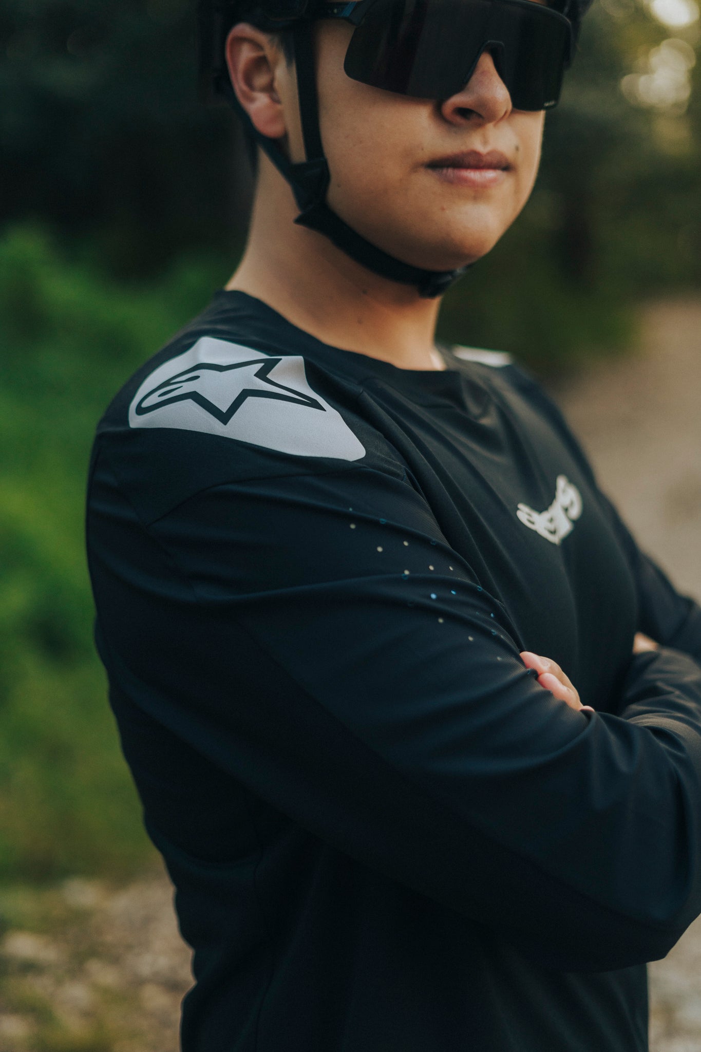 Jersey A-Aria Polartec Elite Negro - Manga Larga