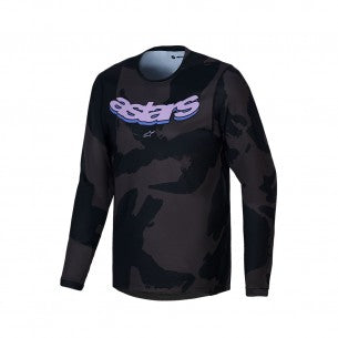Jersey alpinestars A-Dura Hollow Camo Negro - Manga Larga