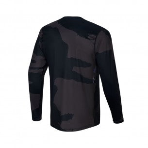 Jersey alpinestars A-Dura Hollow Camo Negro - Manga Larga